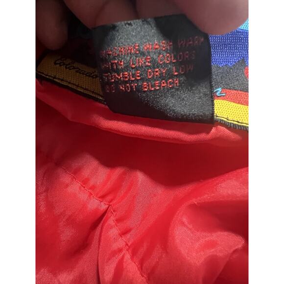 VTG Black Canyon Colorado Canvas Bomber Jacket Adult Quilted Insulated Unknwn SZ - Picture 10 of 13
